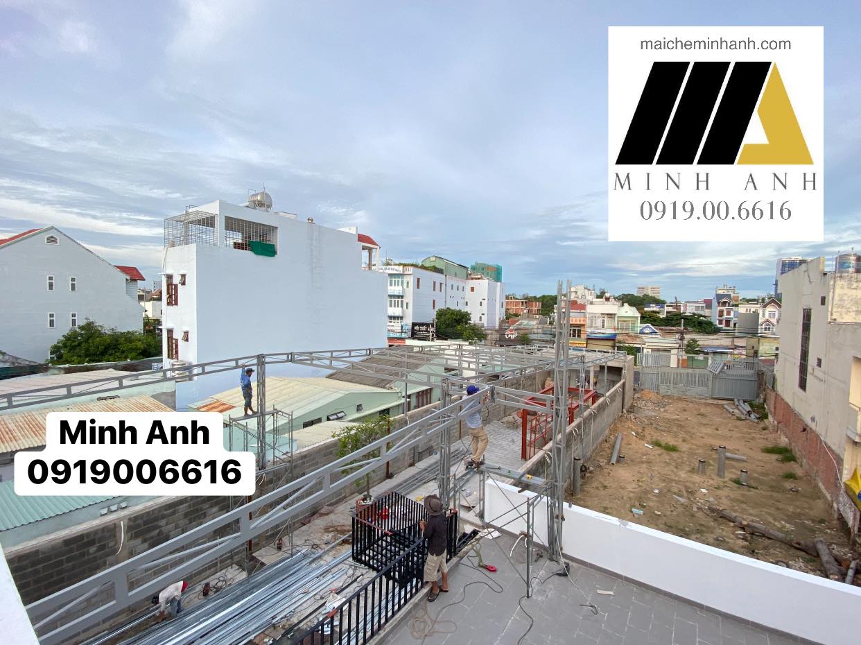 MÁI XẾP DI ĐỘNG 400 M2 TẠI BÌNH GIÃ, TP.VŨNG TÀU